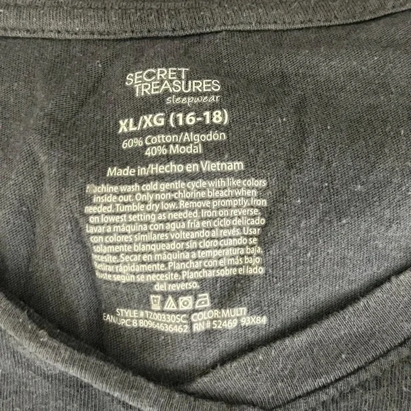 Blue T-Shirt. “Living my best Life”. XL, 16-18. Gently loved - Picture 3 of 4